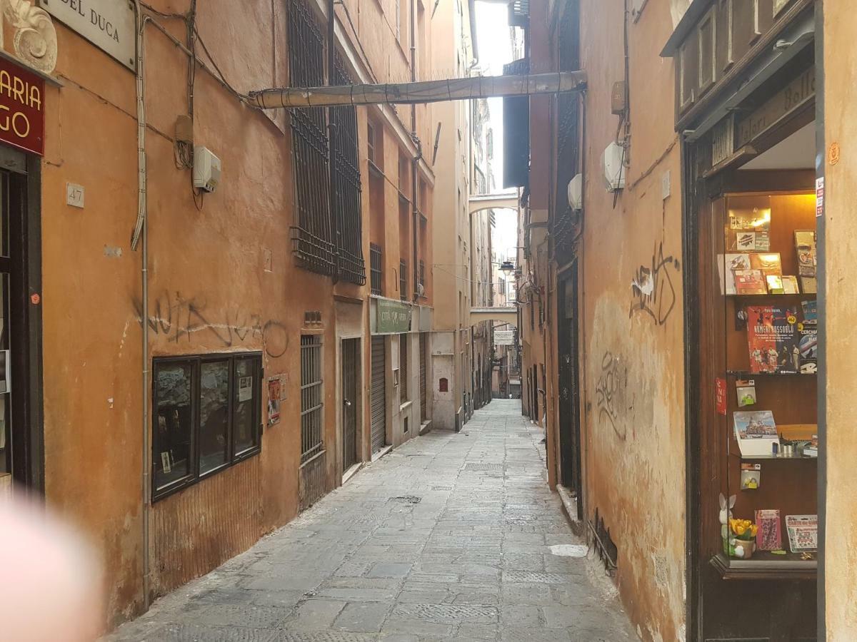 La Casa Del Duca Lägenhet Genua Exteriör bild